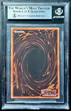 2002 Yugioh EXODIA THE FORBIDDEN ONE LOB-124 FADED MISPRINT ERROR BGS 9 Mint - Image 2