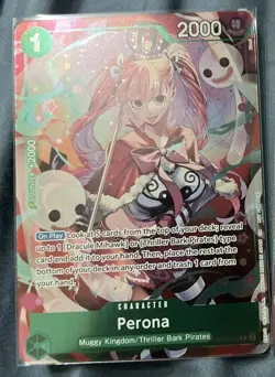 OP09-034 Perona EB03 Heroines Edition Dash Pack Alt Art One Piece TCG English - Image 1