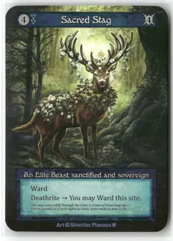 Sacred Stag Sorcery Contested Realm Gothic Elite Regular NM - Image 1