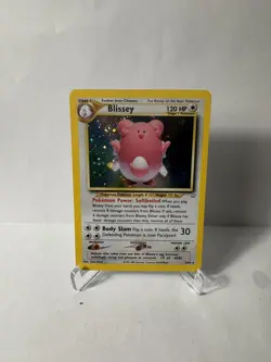 Blissey 2/64 Holo Rare Neo Revelation Set Pokemon Card WOTC Vintage LP - Image 1