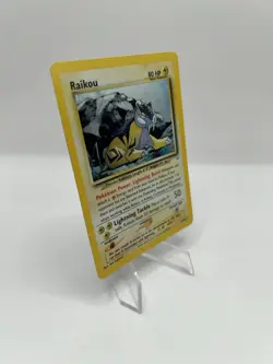 Pokemon TCG Neo Revelation Unlimited Raikou 13/64 Holo Rare - NM - Image 3
