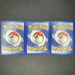 3x Pikachu Yellow Cheeks Pokemon Base Set #58/102 WotC Vintage 1999 NM/LP+ - Image 2