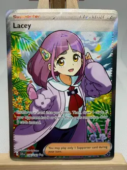 Lacey - 166/142 - Full Art Ultra Rare - Stellar Crown Pokemon TCG - Image 1