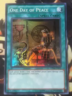 Yugioh: One Day Of Peace - OP04-EN012 - Super Rare - LP - Image 1