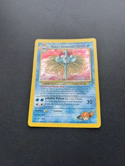 Pokemon Card Gym Heroes Set Holo Misty's Tentacruel 10/132 WOTC - Image 2