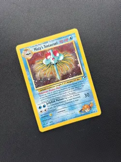 Pokemon Card Gym Heroes Set Holo Misty's Tentacruel 10/132 WOTC - Image 3