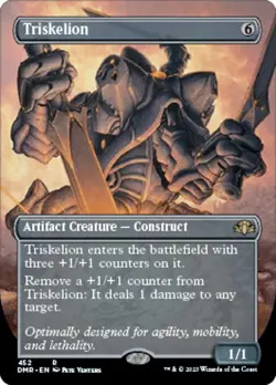 Triskelion x1 1x Borderless Dominaria Remastered NM MTG - Image 1