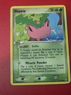 POKEMON EX TEAM ROCKET RETURNS HOPPIP #57/109 COMMON VERY LIGHT PLAY - Image 1