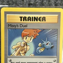Vintage Pokemon Misty's Duel Gym Heroes 1st Edition 123/132 Colorless Common NM - Image 3