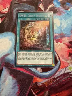 Yugioh! Wanted: Seeker of Sinful Spoils AGOV-EN054 secret Rare 1st Edition NM - Image 1