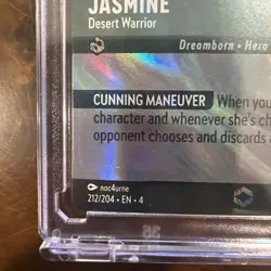 Jasmine - Desert Warrior ENCHANTED Disney Lorcana Ursula's Return 212/204 - Image 4