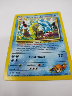 Misty's Gyarados - 13/132 - Pokemon Gym Challenge Unlimited Holo Rare Card - Image 1