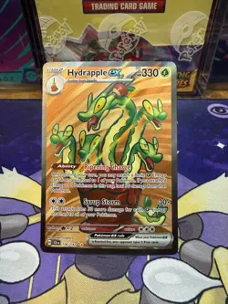Pokemon TCG Hydrapple EX Stellar Crown Holo Ultra Rare Card 156/142 - Image 1