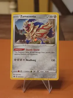 Zamazenta - SWSH034 - Pokemon SWSH: Sword & Shield Promo Cards NM - Image 1