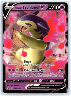 Hisuian Typhlosion V - SWSH237 - SWSH: Sword & Shield Promo Cards (SWSD) - Image 1