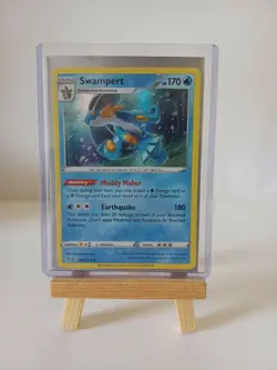 Swampert (064/264)- SWSH Fusion Strike Rare Holo Pokemon Card - Image 1