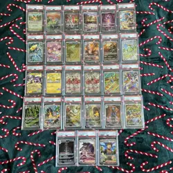 Pokemon Graded Slab Bundle 27 Slabs PSA 9 Graded Cards Bundle Lot! PC promos/SIR - Image 1