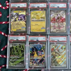 Pokemon Graded Slab Bundle 27 Slabs PSA 9 Graded Cards Bundle Lot! PC promos/SIR - Image 4