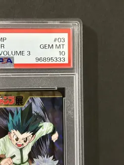 PSA10 3-03 R HUNTER × HUNTER Gon/Killua Jump All-Star Card Collection Vol.3 - Image 4