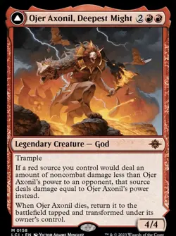 MTG Ojer Axonil, Deepest Might (158/491) The Lost Caverns of Ixalan NM - Image 1