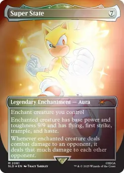 [1x] Super State - Foil Near Mint, English Secret Lair MTG Magic - Image 1