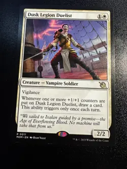 Dusk Legion Duelist March of the Machine Regular LP MTG - Image 1