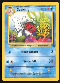 Pokemon TCG | Seaking 46/64 | Uncommon | Jungle | Lightly Played - Image 2