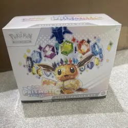 Pokemon Scarlet & Violet Prismatic Evolutions Etb - Slight Rip - Image 1