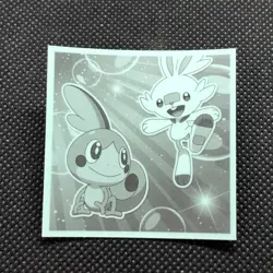 Rillaboom Holo Pokemon CR GF TX SP JK No.15 Sticker seal Nintendo Japan F/S - Image 3