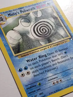 Misty's Poliwrath 31/132 PL - Gym Heroes Pokemon Card - $2 Combined Shipping - Image 2