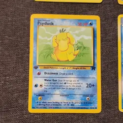Pokemon TCG Psyduck Card Lot - 65/82, 53/62, 87/127, 100/132, 4 Cards - Image 2
