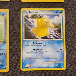 Pokemon TCG Psyduck Card Lot - 65/82, 53/62, 87/127, 100/132, 4 Cards - Image 3