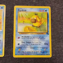 Pokemon TCG Psyduck Card Lot - 65/82, 53/62, 87/127, 100/132, 4 Cards - Image 4