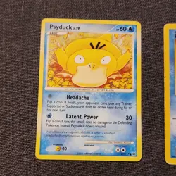 Pokemon TCG Psyduck Card Lot - 65/82, 53/62, 87/127, 100/132, 4 Cards - Image 5