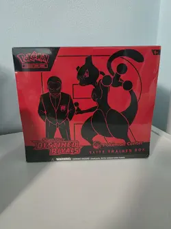 Pokemon Destined Rivals Pokemon Center Elite Trainer Box ETB Sealed - Image 1