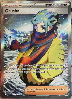 Grusha Full Art Ultra Rare - 253/193 - Paldea Evolved Pokemon 2023 - Image 1