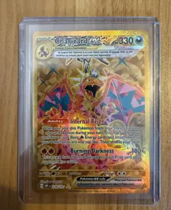 Pokemon Charizard EX 228/197 Obsidian Flames Hyper Rare - Near Mint - Image 1
