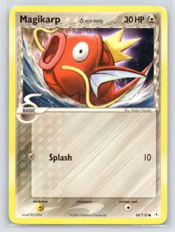 Magikarp Delta Species 69/110 Common EX Holon Phantoms Pokemon 2006 VLP - Image 1