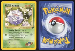 Pokemon TCG | Koga's Koffing 79/132 | Common | Gym Challenge | Moderately Played - Image 1