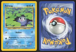 Pokemon TCG | Poliwag 62/75 | Common | Neo Discovery | Moderately Played - Image 1