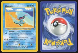 Pokemon TCG | Wooper 82/111 | Common | Neo Genesis | Moderately Played - Image 1