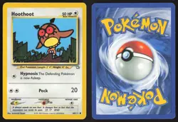 Pokemon TCG | Hoothoot 60/111 | Common | Neo Genesis | Moderately Played - Image 1
