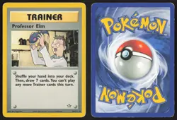 Pokemon TCG | Professor Elm 96/111 | Uncommon | Neo Genesis | Moderately Played - Image 1