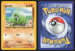 Pokemon TCG | Larvitar 57/75 | Common | Neo Discovery | Moderately Played - Image 1