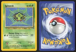 Pokemon TCG | Spinarak 64/75 | Common | Neo Discovery | Moderately Played - Image 1