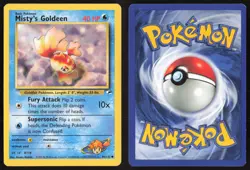 Pokemon TCG | Misty's Goldeen 85/132 | Common | Gym Heroes | Moderately Played - Image 1