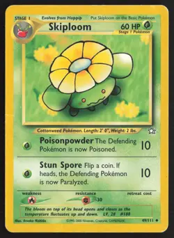Pokemon TCG | Skiploom 49/111 | Uncommon | Neo Genesis | Moderately Played - Image 2