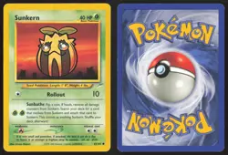 Pokemon TCG | Sunkern 83/105 | Common | Neo Destiny | Moderately Played - Image 1