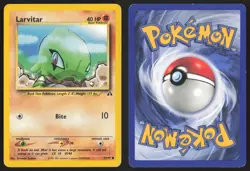 Pokemon TCG | Larvitar 57/75 | Common | Neo Discovery | Moderately Played - Image 1