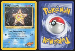 Pokemon TCG | Misty's Staryu 92/132 | Common | Gym Challenge | Moderately Played - Image 1